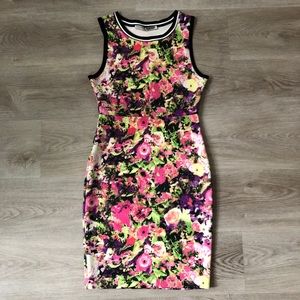 Necessary Objects Floral Body Dress